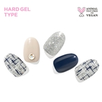 [EDGEU] Гель-лак наклейки для маникюра Formal Tweed Nail Strips