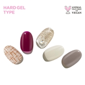[EDGEU] Гель-лак наклейки для маникюра New Tweed Nail Strips