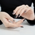 [EDGEU] Гель-лак наклейки для маникюра Vampire Black Nail Strips