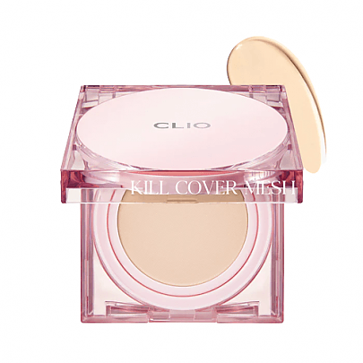 [CLIO] Сияющий кушон Kill Cover Mesh Glow Cushion (15gX2ea) (3 оттенка на выбор) рефил есть