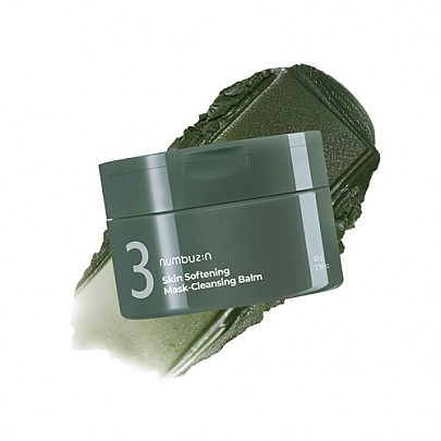 [Numbuzin] Бальзам для снятия макияжа No.3 Skin Softening Mask-Cleansing Balm 85гр