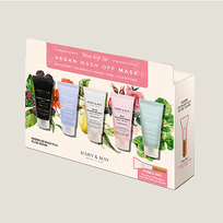 [Mary&May] Набор смываемых масок для лица Mini Gift Set Vegan Wash OFF Mask (5 миниатюр в наборе)