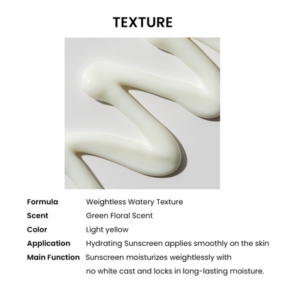 [Heimish] Увлажняющий солнцезащитный крем  Moringa Ceramide Hyaluronic Acid Hydrating Watery Sunscreen 50ml