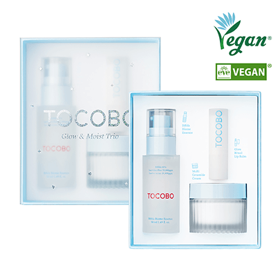 [TOCOBO] Подарочный набор Glow & Moist Trio Set (3 полноразмерных продукта)