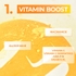 [Numbuzin] Тканевая маска для ровного тона No.5 Vitamin Spotlight Sheet Mask (4шт)