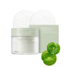 [celimax] Тонер-пэды для проблемной кожи Ji Woo Gae Cica BHA Blemish Toner Pad (60шт.)