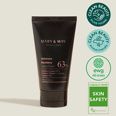 [Mary&May] Крем с ибеденоном Idebenone Blackberry Intense Cream 100гр