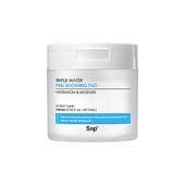 [SNP] Тонер-пэды Triple Water Peel Soothing Pad (60шт)
