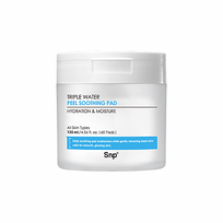[SNP] Тонер-пэды Triple Water Peel Soothing Pad (60шт)