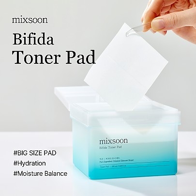 [MIXSOON] Тонер-пэды с бифидобактериями Bifida Toner Pad (120шт)