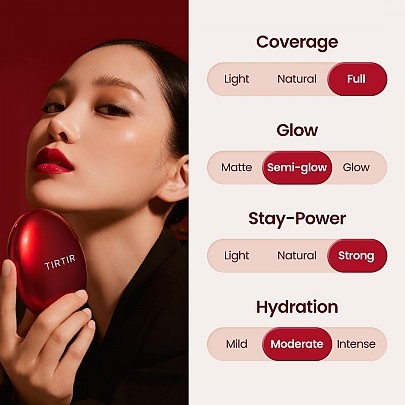 [TIRTIR] Кушон для лица Mask Fit Red Cushion (21N Ivory)