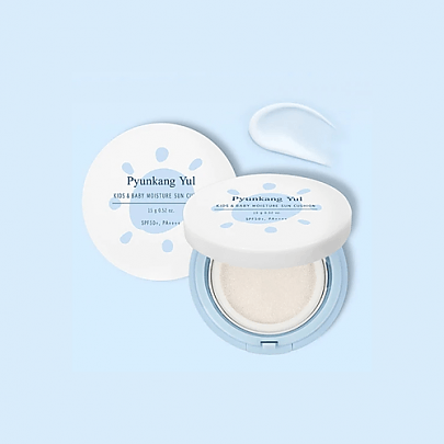 [Pyunkang Yul] Солнцезащитный кушон для деток Kids & Baby  Moisture Sun Cushion 15g