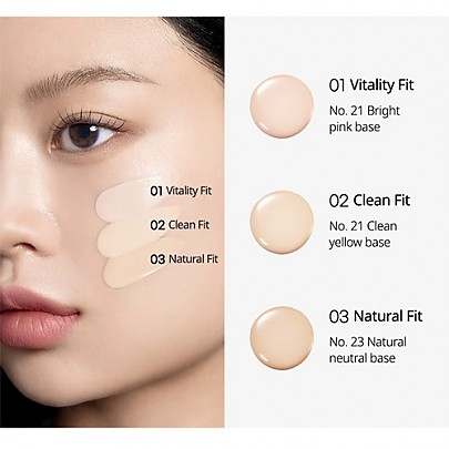 [Peripera] Кушон Mood Fit Cover Cushion *Soda Cafe* (3 оттенка на выбор)