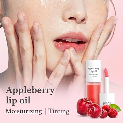 [nooni] Масло для губ (малина) Appleberry Lip Oil 3.7мл
