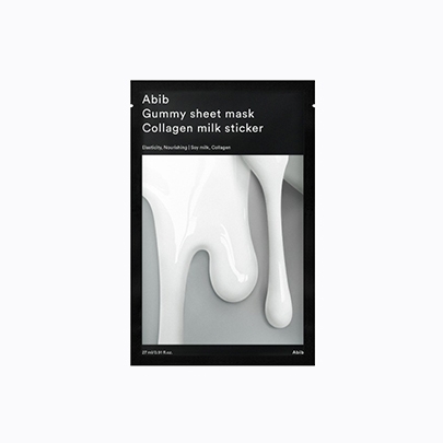 [Abib] Маска с коллагеном Gummy Sheet Mask Collagen Milk Sticker (1шт)