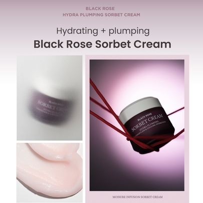 [heimish] Увлажняющий крем для лица Black Rose Hydra Plumping Sorbet Cream 50мл