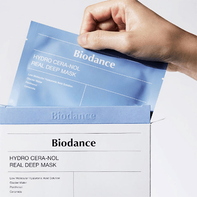 [Biodance] Гидрогелевая маска для интенсивного увлажнения Hydro Cera-nol Real Deep Mask (4шт)