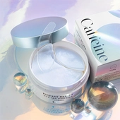 [K-SECRET] Освежающие патчи с кофеином Caffeine Instant Relief Eye Gel Patches (60шт)