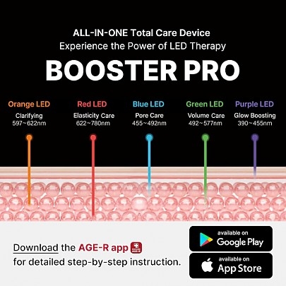 [MEDICUBE] Гаджет для домашнего ухода за кожей 6-в-1 AGE-R Booster Pro 1шт.