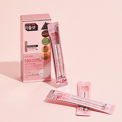 [VT Cosmetics] Эссенция с коллагеном в саше Collagen Reedle Shot 100 Stick 2мл (10шт)