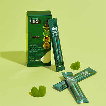 [VT Cosmetics] Бустер с микроиглами с комплексом центеллы Pro Cica Reddle Shot 100 Stick 2мл (10шт)