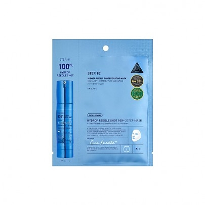 [VT Cosmetics] Двухступенчатый уход для увлажнения (бустер + тканевая маска) Hydrop Reedle Shot 100hL 2 Step Mask (1шт)