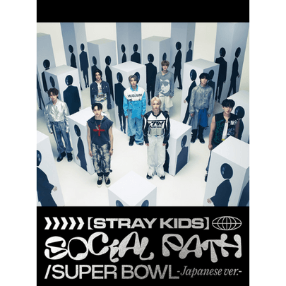 [K-POP] Stray Kids JAPAN 1ST EP ALBUM - SOCIAL PATH : SUPER BOWL (First Press Limited Edition A: CD＋Blu-ray)