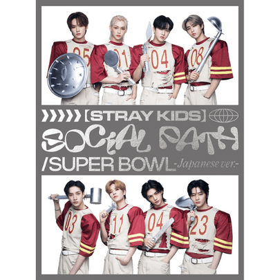 [K-POP] Stray Kids JAPAN 1ST EP ALBUM - SOCIAL PATH : SUPER BOWL (First Press Limited Edition B: CD＋Special ZINE)