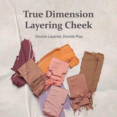 [hince] Двойные румяна True Dimension Layering Cheek (3 оттенка на выбор)