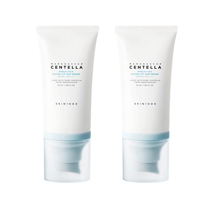 [SKIN1004] Набор спф-кремов Madagascar Centella Hyalu-Cica Water-Fit Sun Serum 50ml Twin Pack (2шт в наборе)