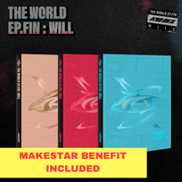[K-POP] (MAKESTAR_FANSIGN) ATEEZ 2ND ALBUM - THE WORLD EP.FIN : WILL (Random Ver.)