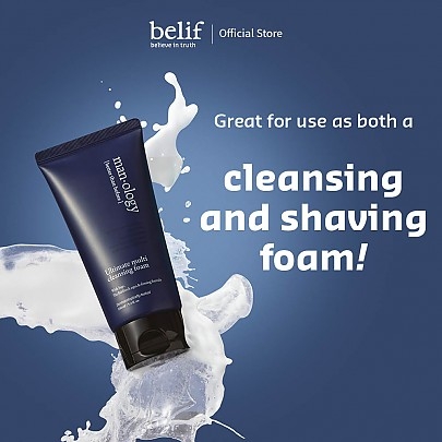 [belif] Пенка-крем для бритья Manology Ultimate Multi Cleansing Foam 160мл
