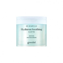 [Goodal] Тонер-пэды с охлаждающим эффектом Houttuynia Cordata Hyaluron Soothing Clear Pad (70шт)