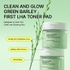 [Veganifect] Тонер-пэды Clean and Glow Green Barley First LHA Toner Pad (60шт)