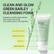 [Veganifect] Пенка для очищения Clean And Glow Green Barley LHA Deep Cleansing Foam 165мл