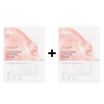 [MEDICUBE] ★1+1★  Тканевая лифтинг-маска с коллагеном Collagen Lifting Mask (1шт)