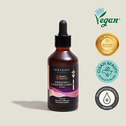 [Mary&May] Сыворотка с ибеденоном Idebenone+Blackberry Complex Serum 80мл