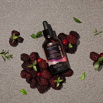 [Mary&May] Сыворотка с ибеденоном Idebenone+Blackberry Complex Serum 80мл