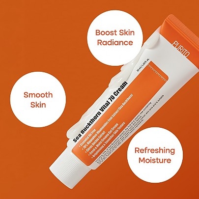 [Purito Seoul] Крем для лица с витаминами Sea Buckthorn Vital 70 Cream 50мл