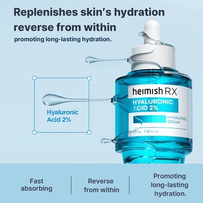 [Heimish] Сыворотка с гиалуроновой кислотой RX Hyaluronic Acid 2% Hydrating Serum 35мл