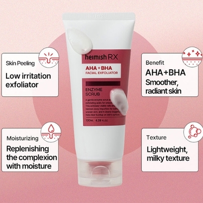 [Heimish] Пилинг-скатка RX AHA BHA Enzyme Scrub 130мл