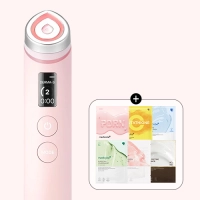 [MEDICUBE] Гаджет для домашнего ухода за кожей 6-в-1 в розовом цвете AGE-R Booster Pro 1шт.