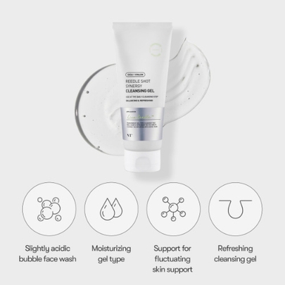 [VT Cosmetics] Гель-пенка для умывания Reedle Shot Synergy Cleansing Gel 150мл