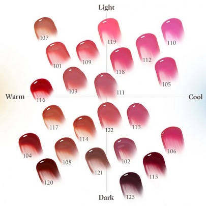 [LAKA] Тинт для губ Fruity Glam Tint (23 оттенка на выбор)