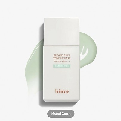 [hince] База под макияж Second Skin Tone Up Base (3 оттенка на выбор)