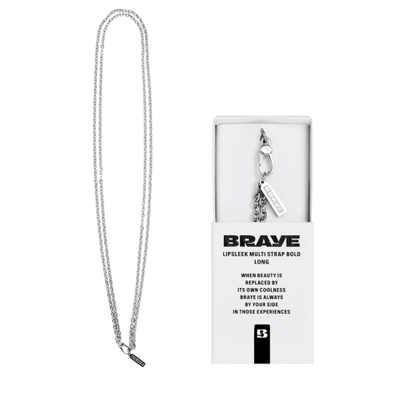 [BRAYE] Брелок - цепочка Lip Sleek Multi Strap Bold Long (утолщённая длинная) 1шт.