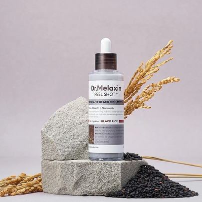 [Dr.Melaxin] Пилинг-ампула с черным рисом Peel Shot Exfoliating Black Rice Ampoule 80мл