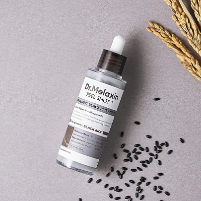 [Dr.Melaxin] Пилинг-ампула с черным рисом Peel Shot Exfoliating Black Rice Ampoule 80мл