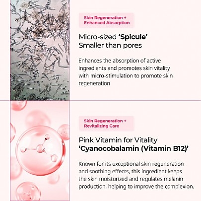 [Dr.Melaxin] Сыворотка для лица со спикулами Cemenrete Cyano Pink Spicule Serum 30мл