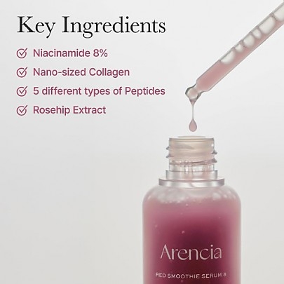 [arencia] Сыворотка для укрепления эластичности кожи Fresh Red Smoothie Serum 8 30мл
